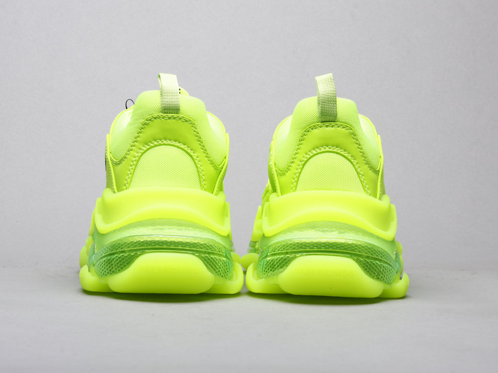 BL - Bla Air Cushion Fluorescent Green Sneaker