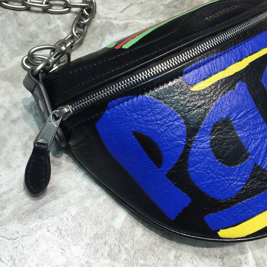 Balen Souvenir XS Belt Bag In Black, For Women, Bags 9.5in/24cm