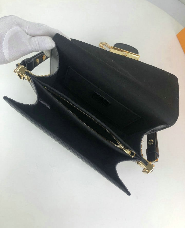 LV Dauphine MM Monogram Flowers Gray For Women, Shoulder And Crossbody Bags 9.8in/25cm LV M57211