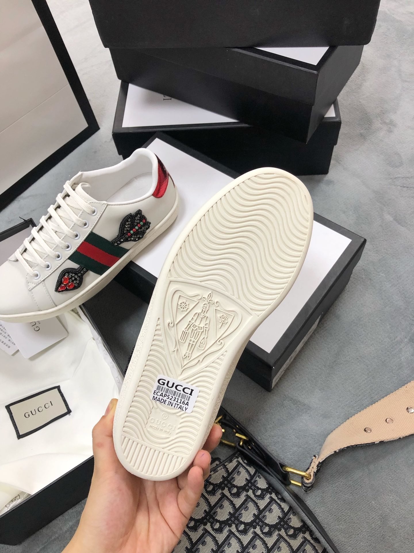 BL-GCI Ace logo Sneaker 069