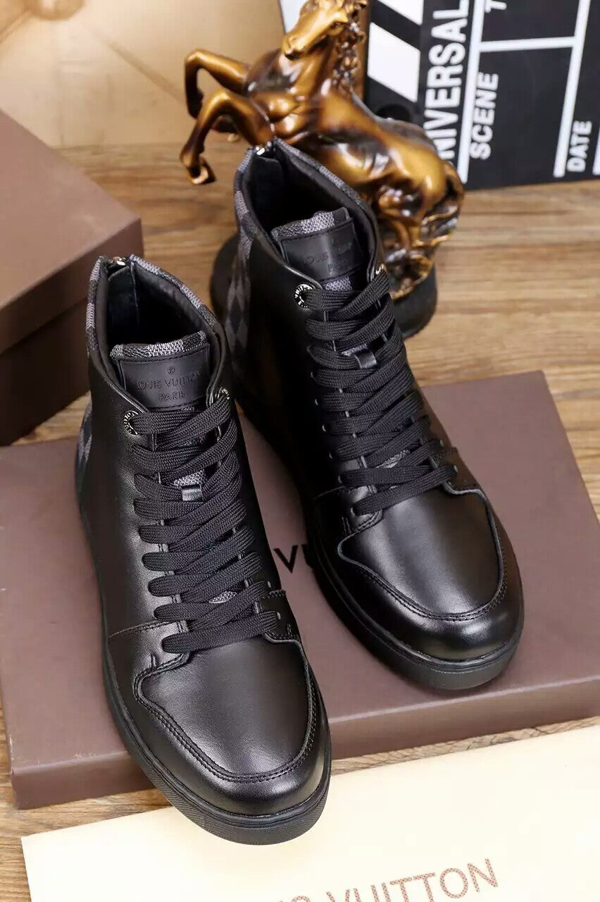 BL - LUV HIgh Top Black Sneaker