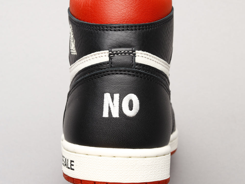 BL - AJ1 No resale of black and red