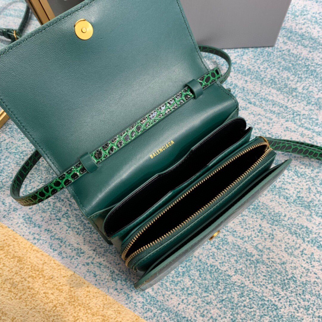 Balen Bolso Bandolera B In Dark Green, For Women, Bags 7in/18cm