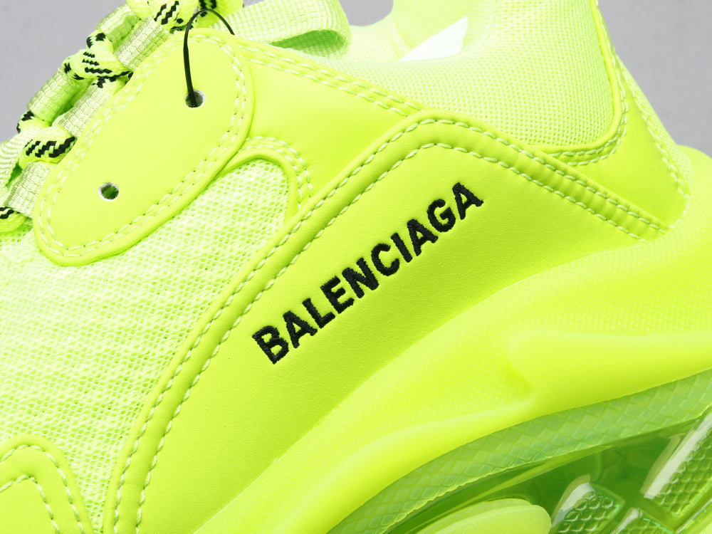 BL - Bla Air Cushion Fluorescent Green Sneaker
