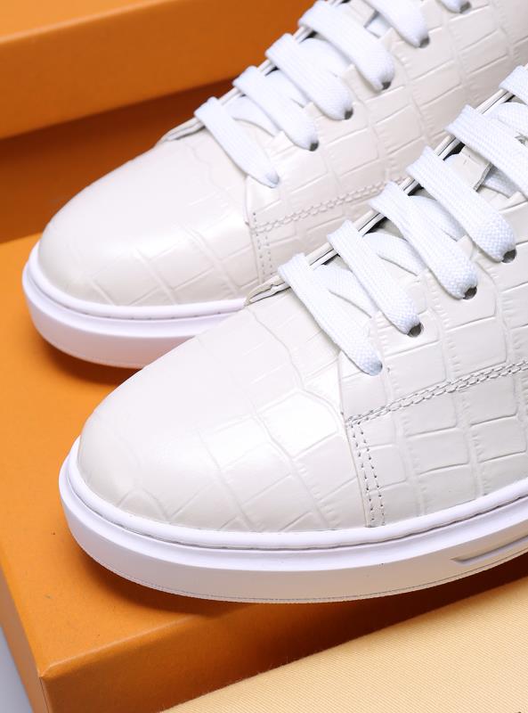BL - LUV Alligator White Sneaker