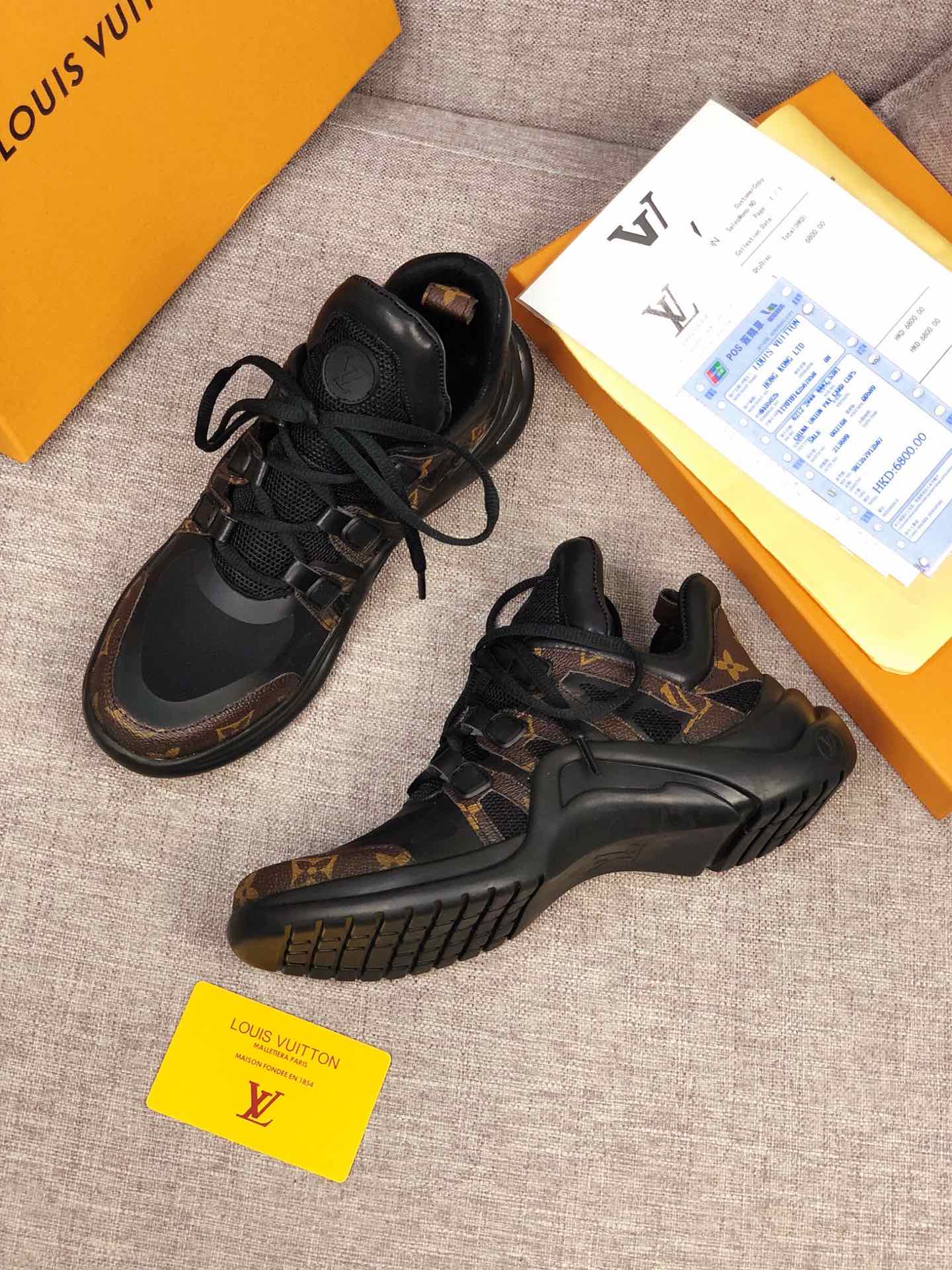BL - LUV Archlight Black Brown Sneaker