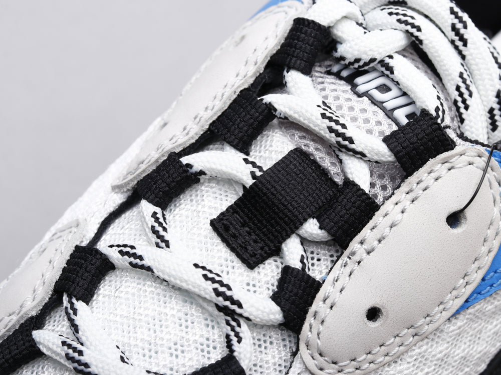 BL - Bla Triple S Black And White Blue Sneaker