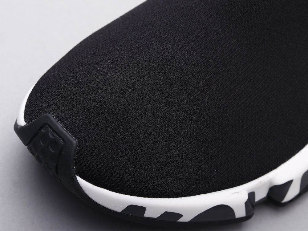 BL - Bla Socks Shoes Black and White Sneaker