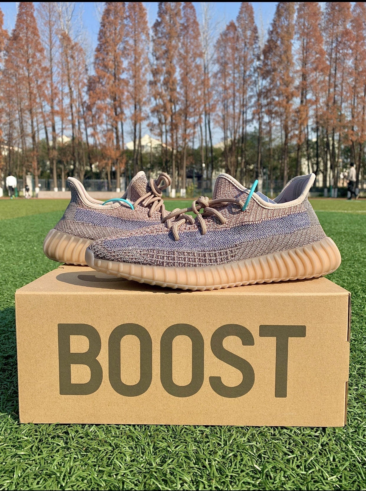 BL - Yzy 380 Blue Brown Sneaker
