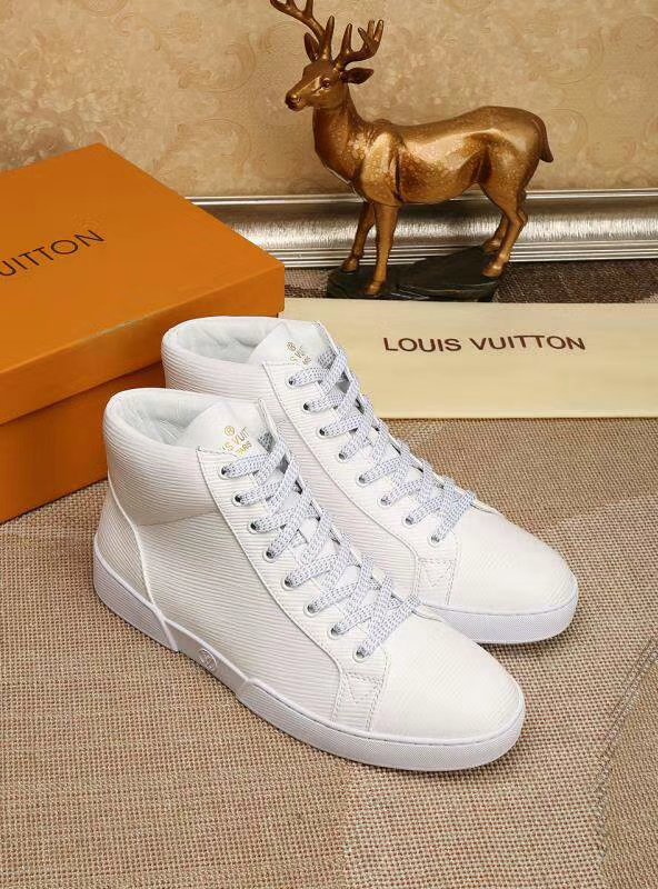 BL - LUV HIgh Top LaBL Up White Sneaker