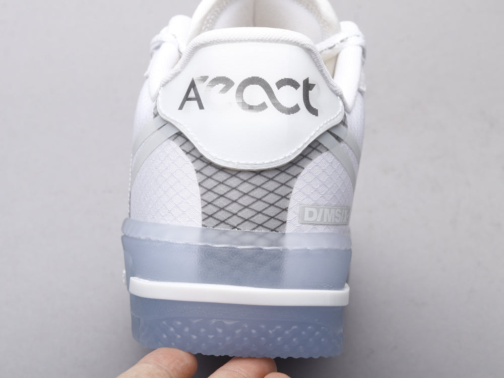 BL - AF1 React Ice Blue Low Top