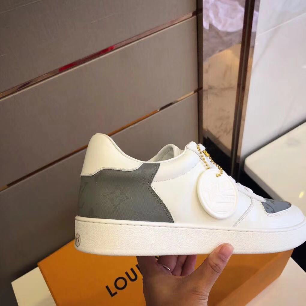 BL - LUV Rivoli Low Gray White Sneaker