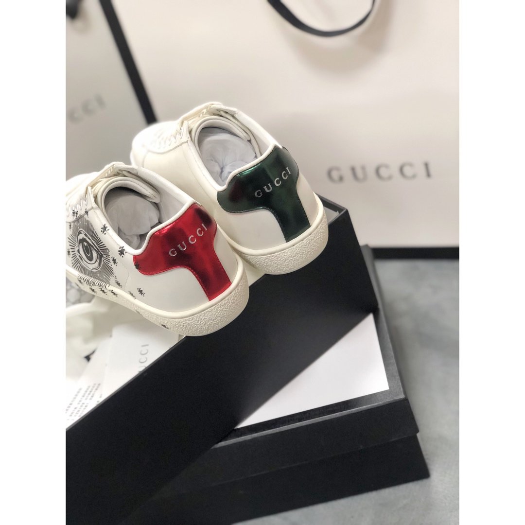 BL-GCI Ace with Eyes White Sneaker 104