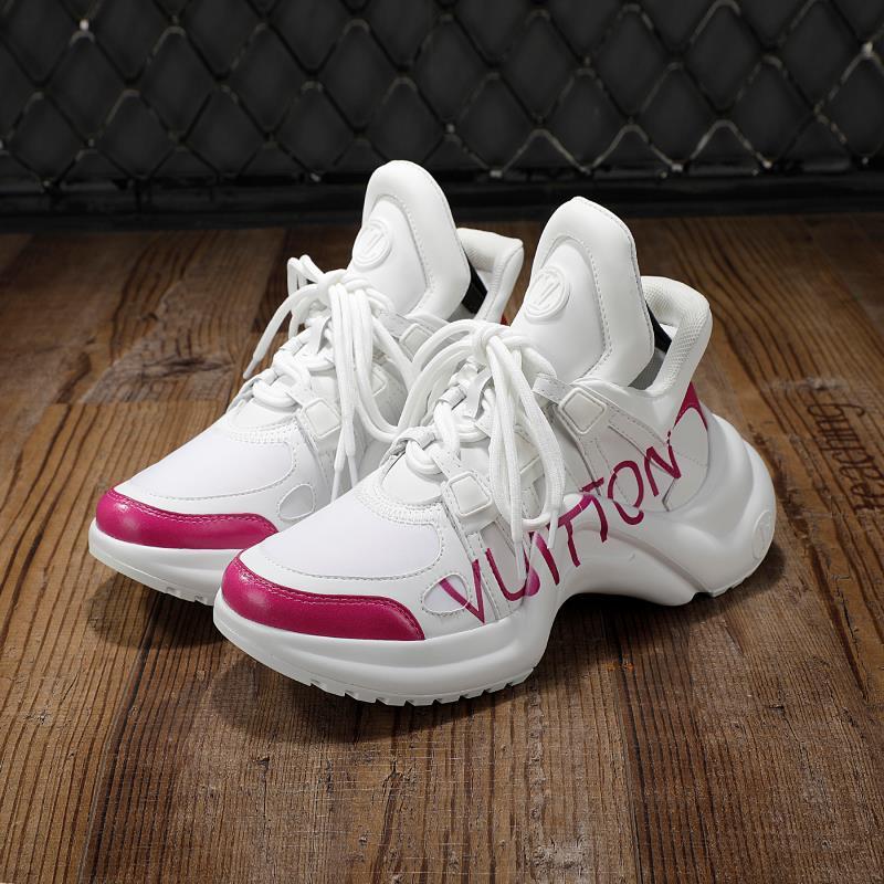 BL - LUV Archlight White Pink Sneaker