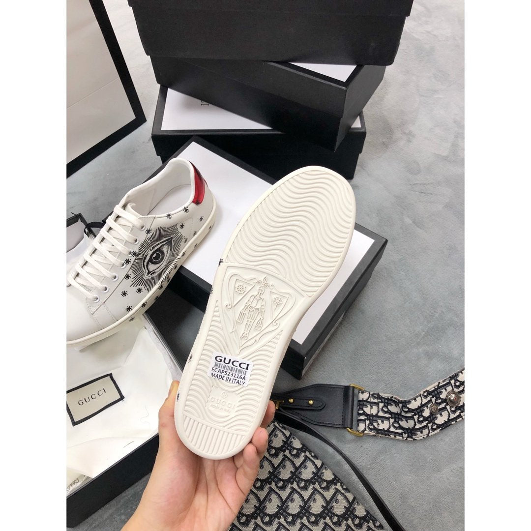 BL-GCI Ace with Eyes White Sneaker 104