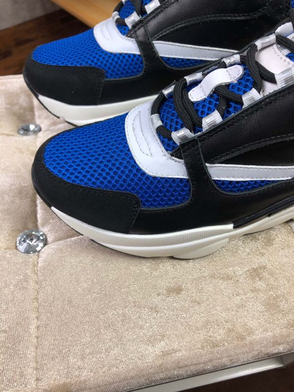 BL - DIR B22 Black Blue Sneaker