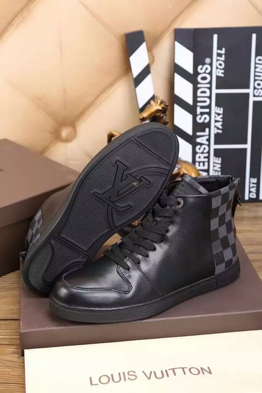 BL - LUV HIgh Top Black Sneaker