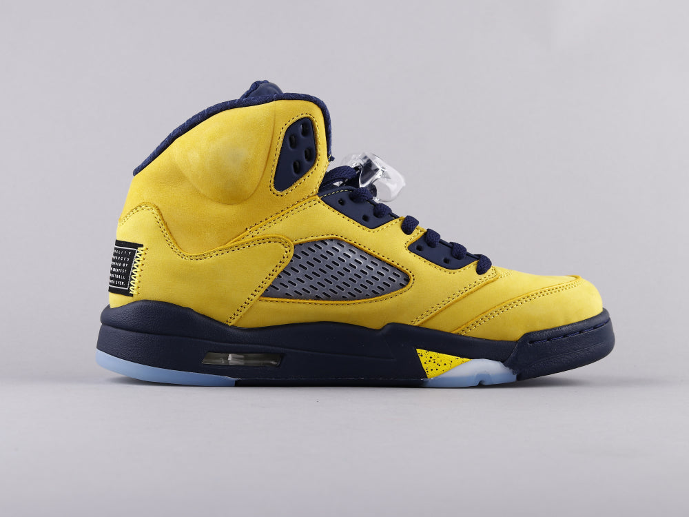BL - AJ5 Michigan black and yellow