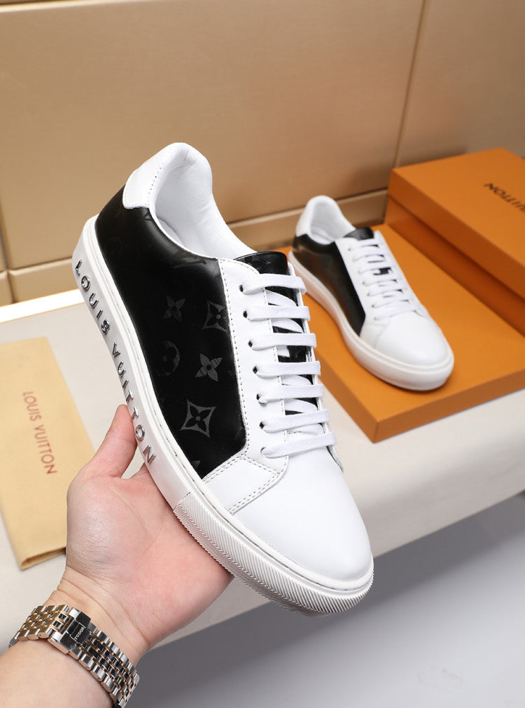 BL - LUV White and Gray Sneaker