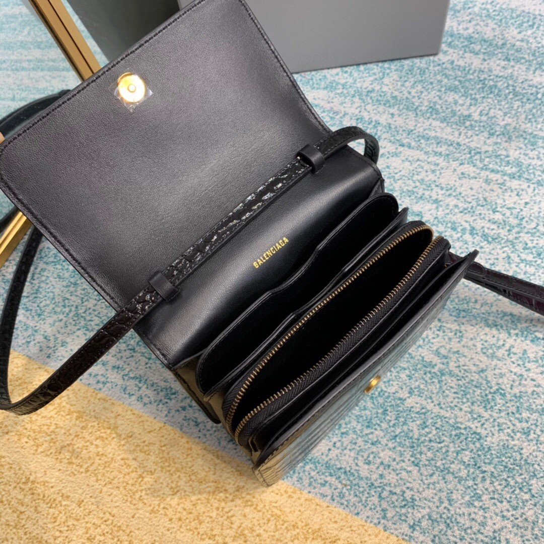 Balen Bolso Bandolera B In Black, For Women, Bags 7in/18cm