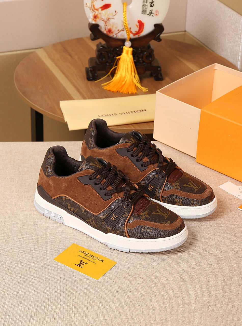BL - LUV Traners Vert Brown Sneaker