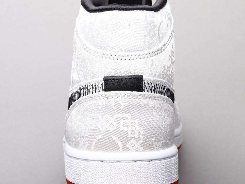 BL - AJ1 Edison Chen White Silk
