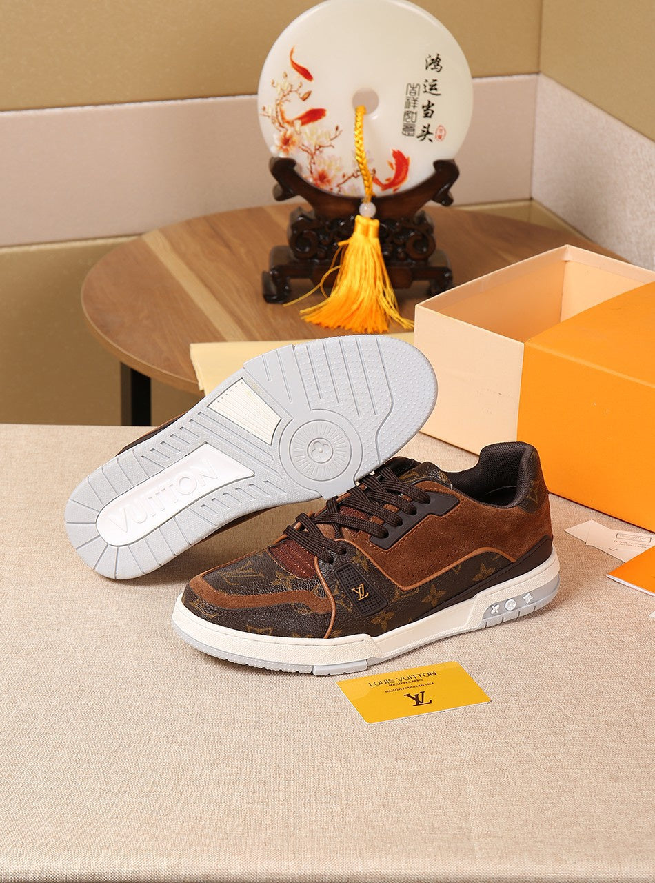 BL - LUV Traners Vert Brown Sneaker