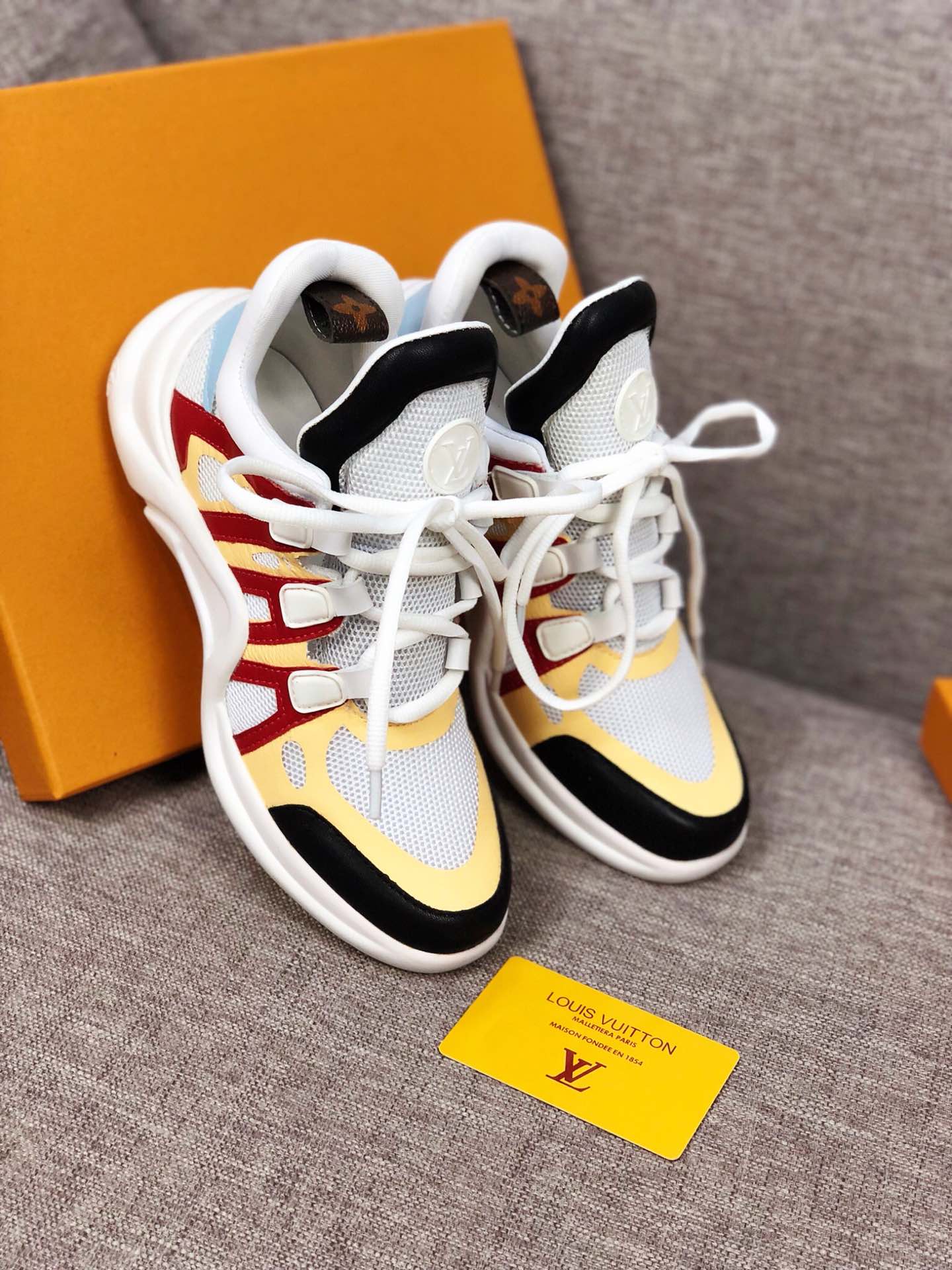 BL - LUV Archlight Red Yellow Sneaker
