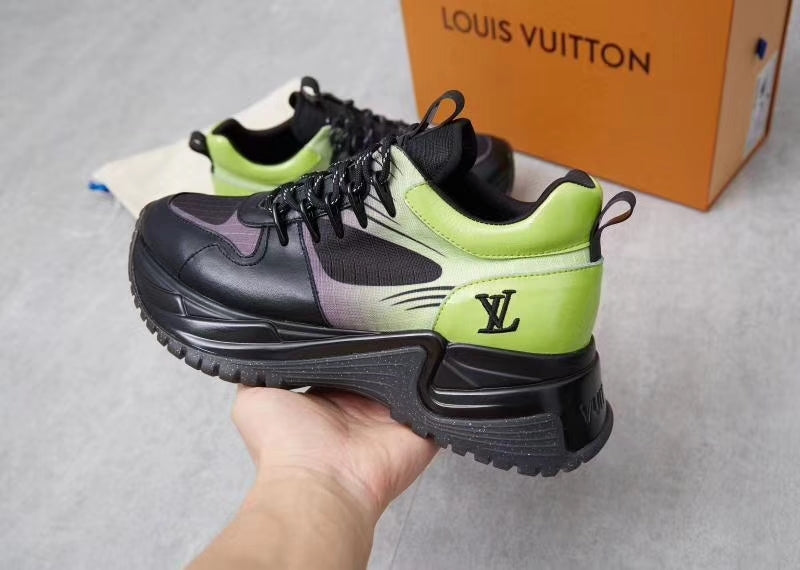 BL - LUV Run Away Green Black Sneaker