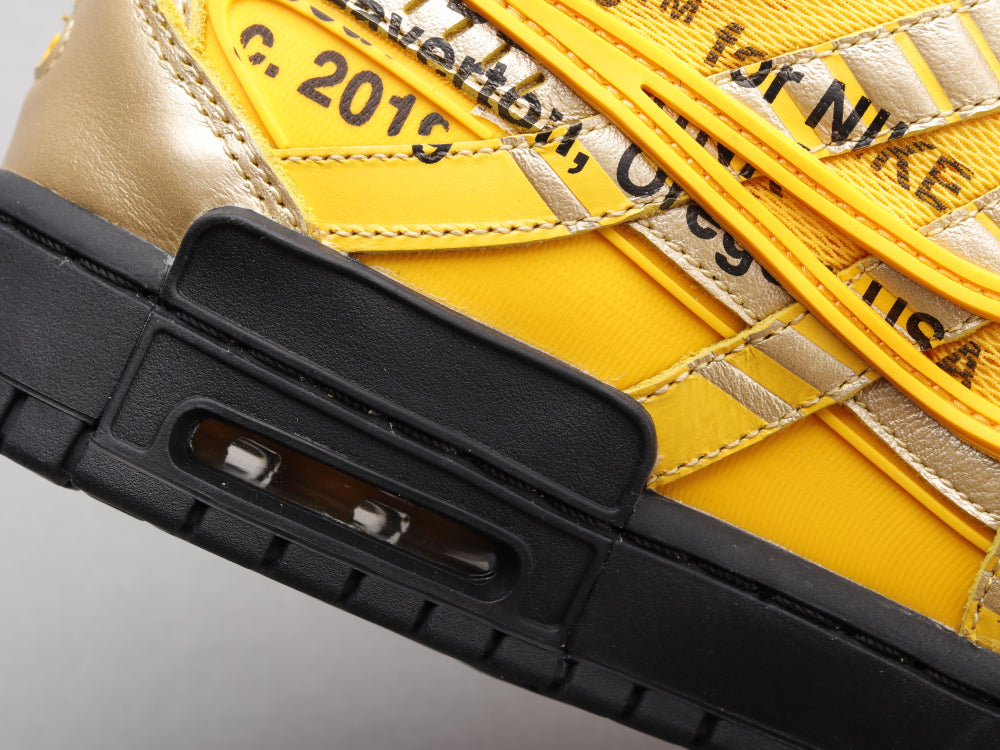BL - OW x Rubber Dunk Black Gold
