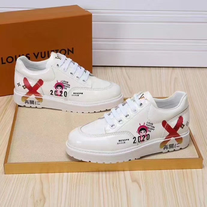 BL - LUV Traners Vert White Sneaker