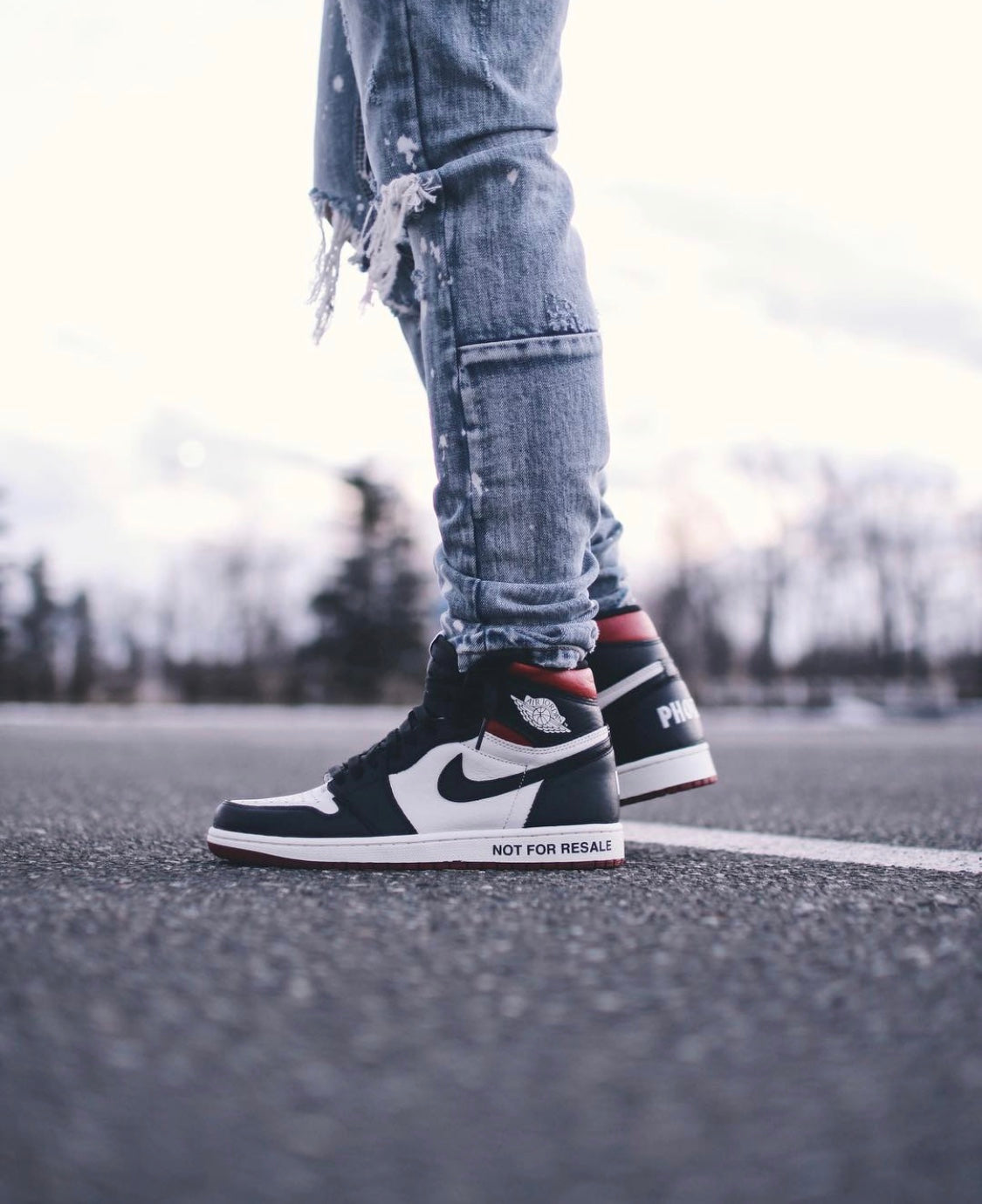 BL - AJ1 No resale of black and red