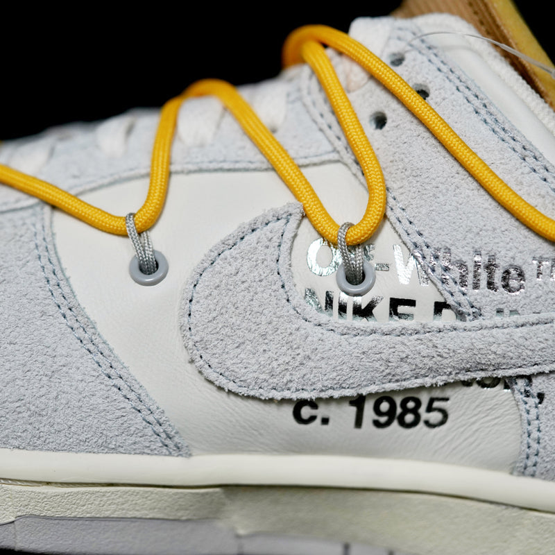 BL - OW x Dunk (NO.39) yellow shoelace brown buckle