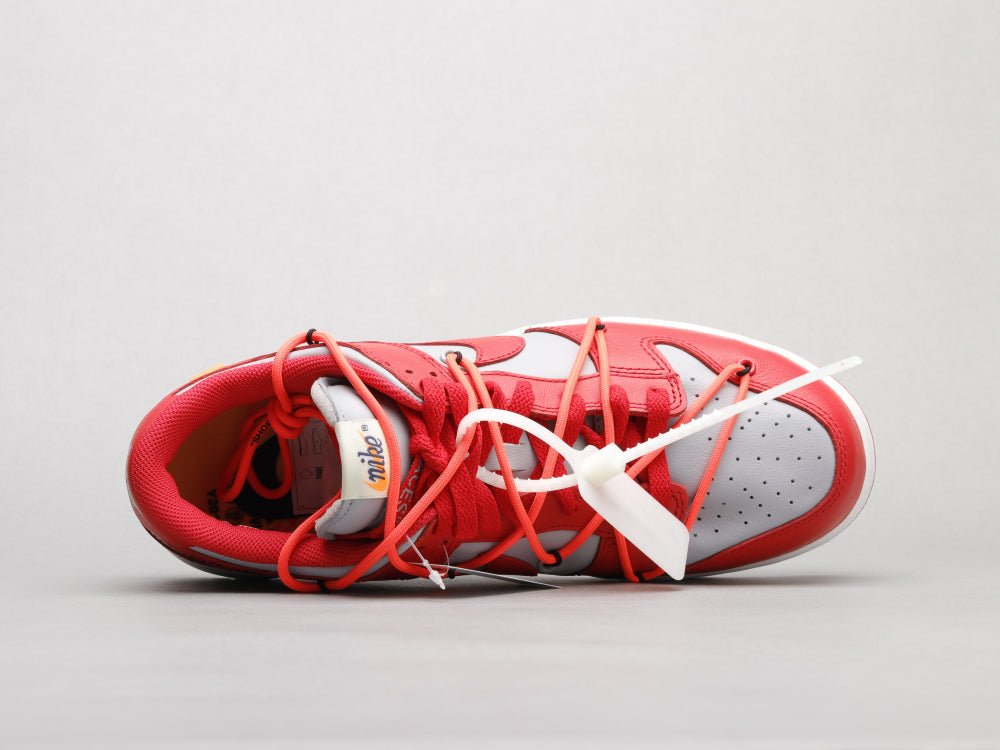 BL - OW co-branded silver red