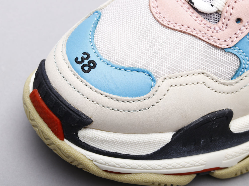 BL - Bla Triple S Gray Blue Sneaker