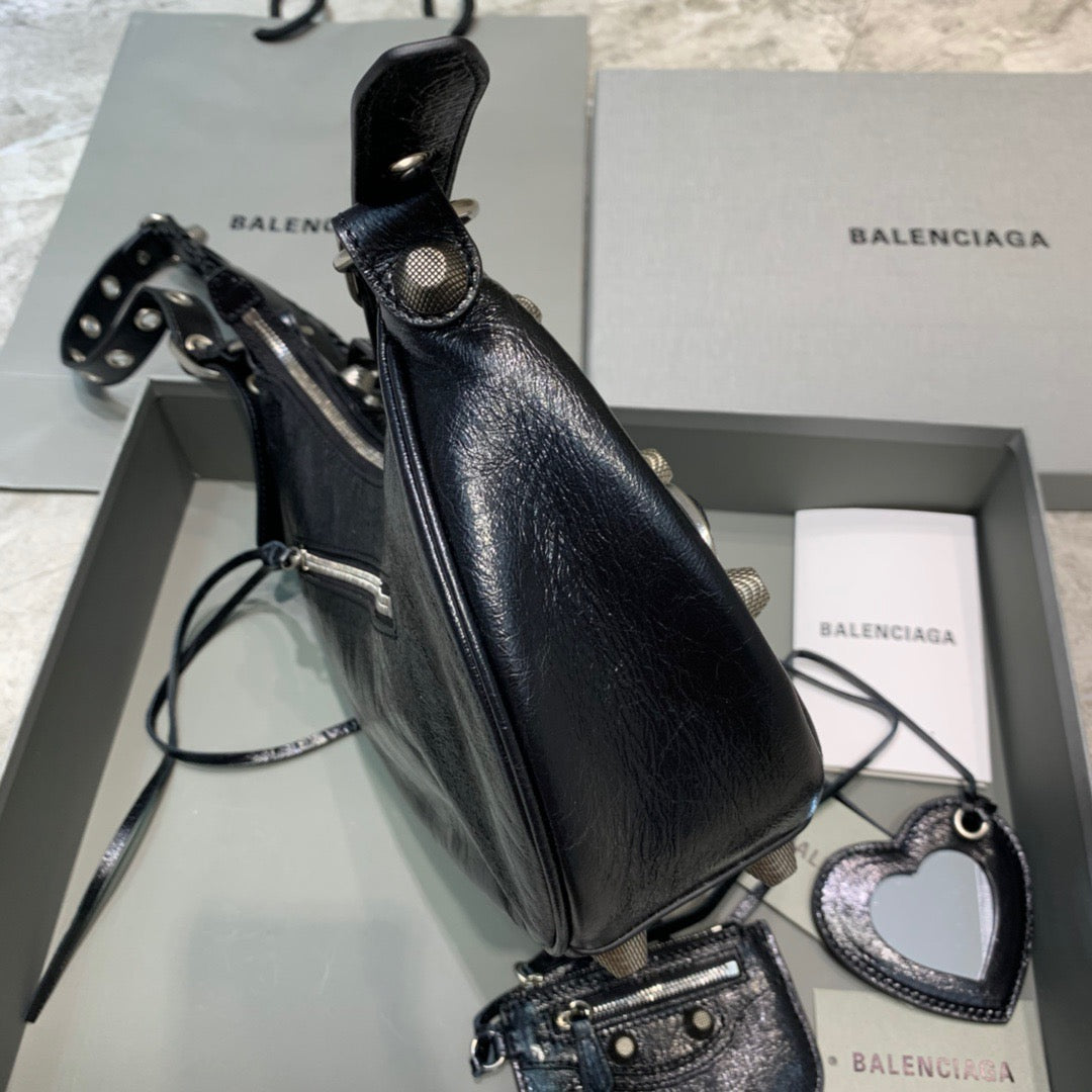 Balen Le Cagole XS Shoulder Bag In Black, For Women, Bags 13in/33cm