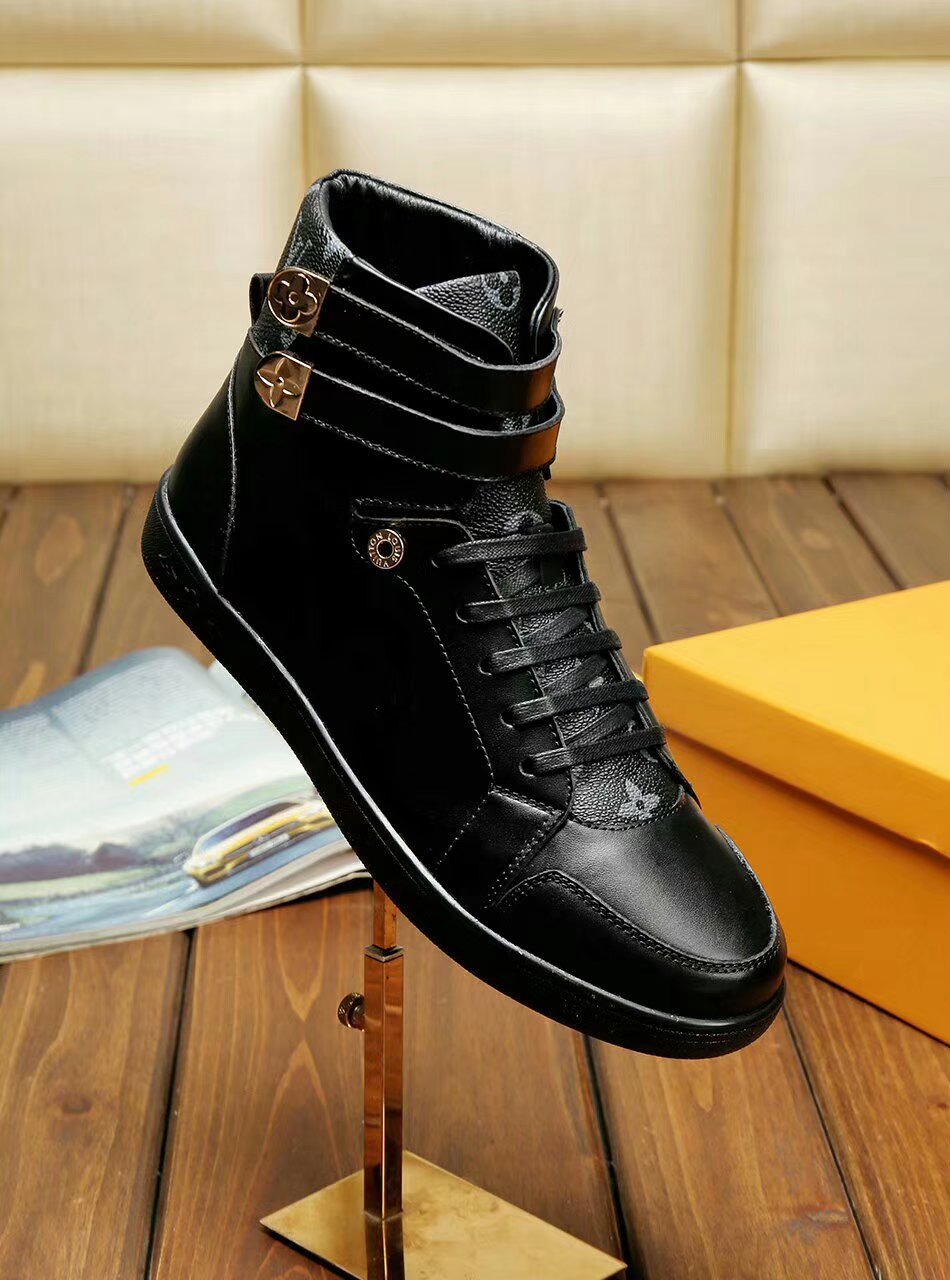 BL - LUV HIgh Top Black Sneaker
