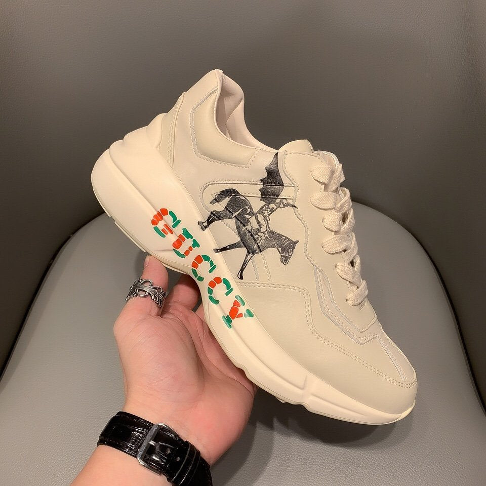 BL-GCI RHYTON SNEAKER WITH RIDE A HORSE 132