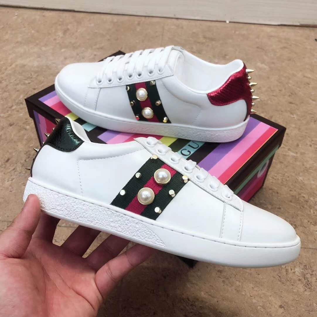 BL- GCI Ace Embroidered Low-Top Sneaker 041