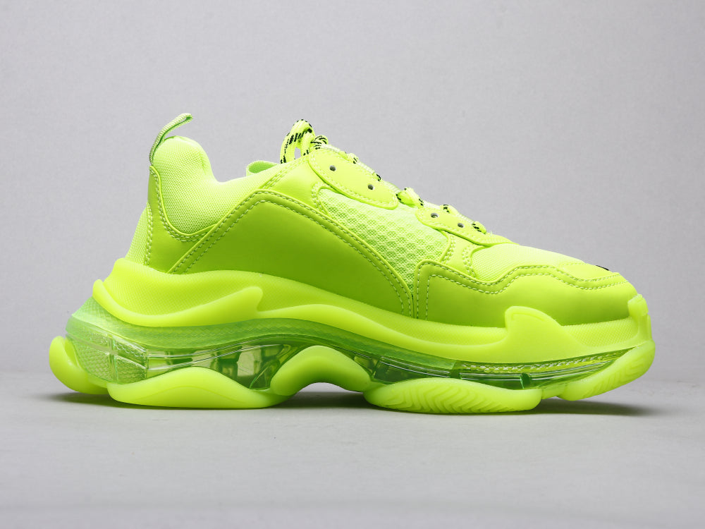 BL - Bla Air Cushion Fluorescent Green Sneaker