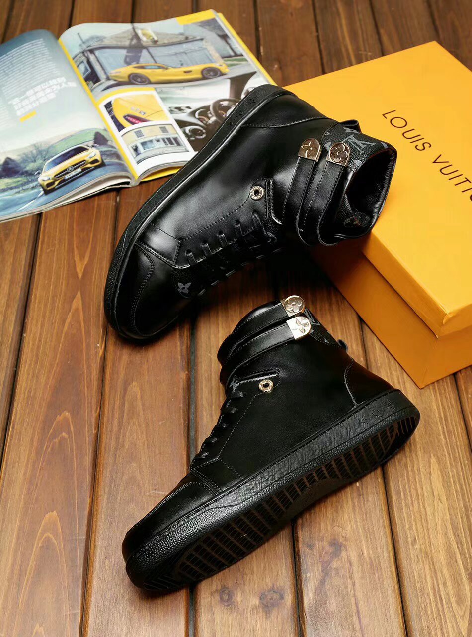 BL - LUV HIgh Top Black Sneaker
