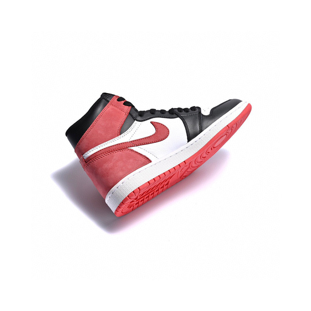 BL - AJ1 High Six Crowns Black and Red