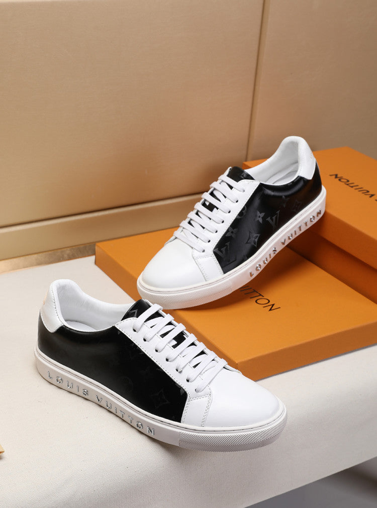 BL - LUV White and Gray Sneaker
