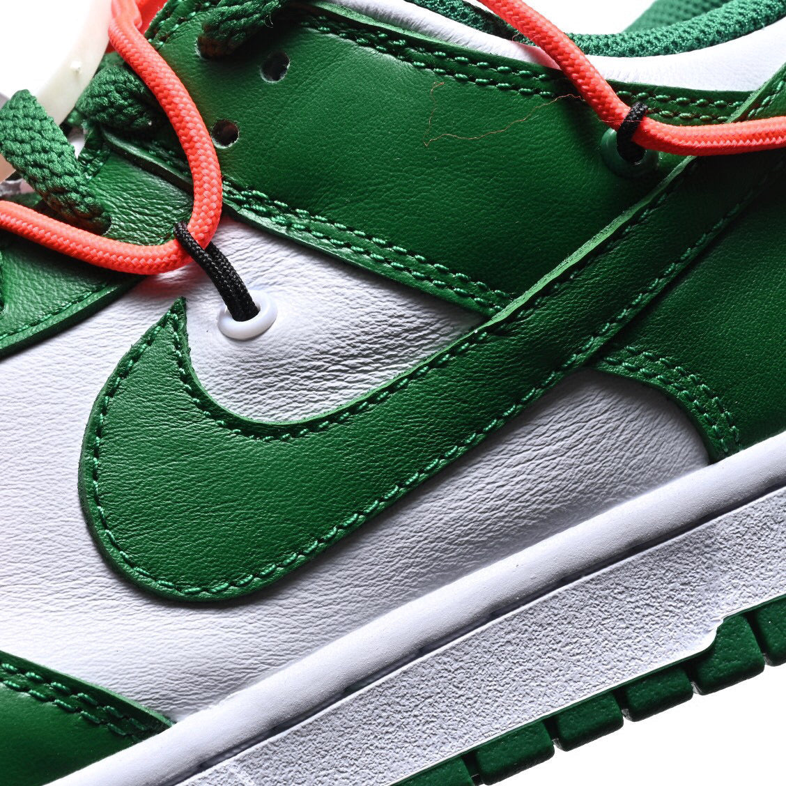 BL - OW x Dunk white and green