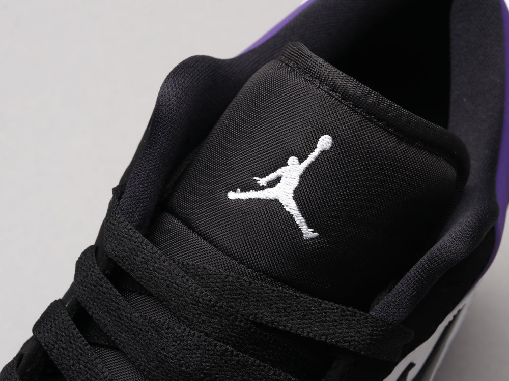 BL - AJ1 black and purple toes