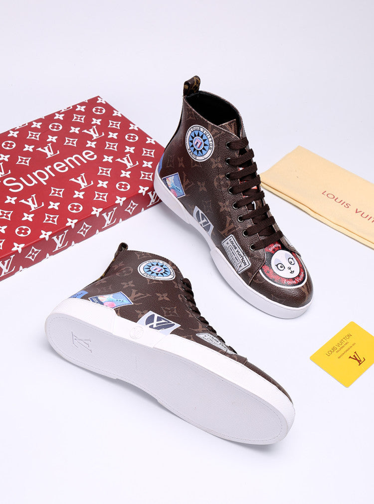 BL - LUV Stellar Trainer Boot Brown Sneaker