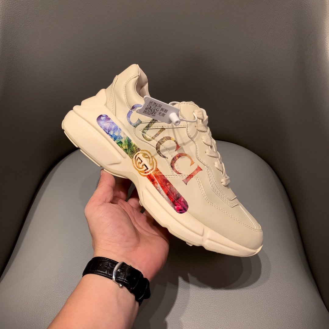 BL-GCI RHYTON SNEAKER WITH RAINBOW 129