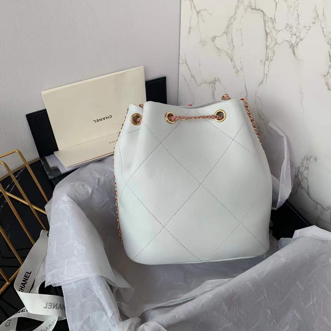 CHL 21 Handbag White For Women, Women’s Bags 8.6in/22cm