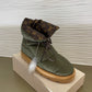 LV PILLOW COMFORT ANKLE BOOT KAKI 1A8T3L