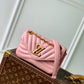 M20686 New Wave pink 21cm COWHIDE REAL LEATHER